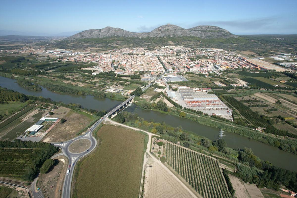 Una imatge aèria de Torroella de Montgrí.