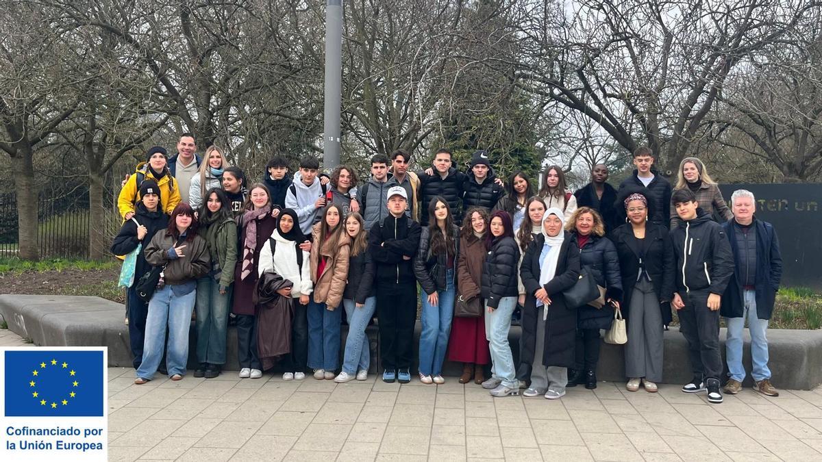 Alumnos del IES Sant Vicent Ferrer han participado en Hamburgo en el proyecto de desintoxicación digital.