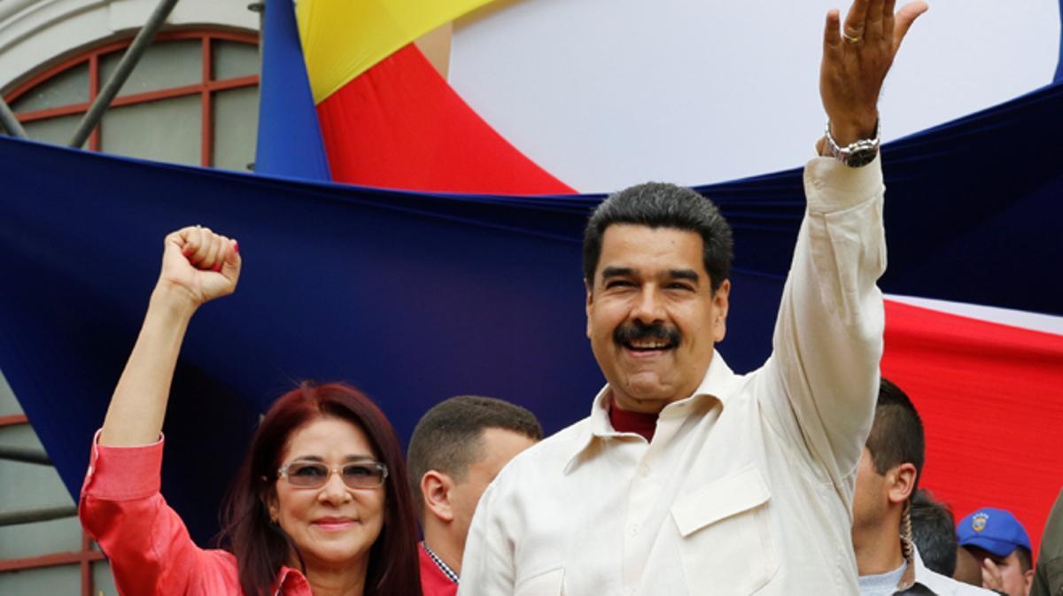 Discurso de NIcolas Maduro criticando a Rajoy