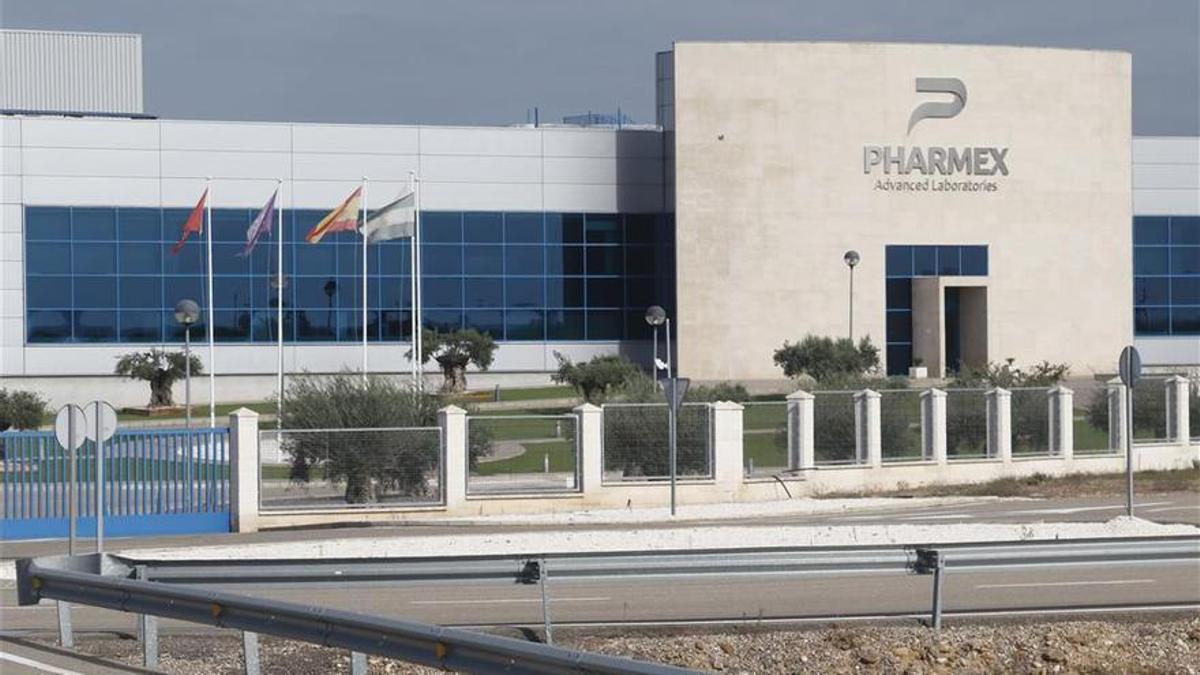 Factoría de Pharmex de Almodóvar del Río.