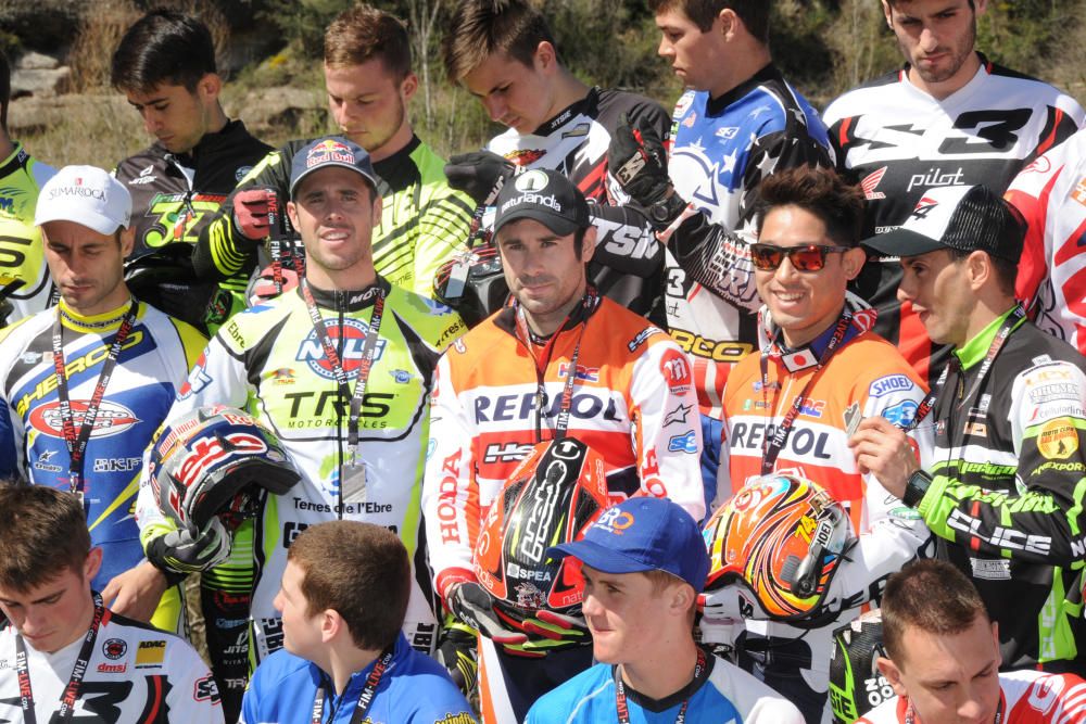 Els protagonistes del Mundial de Trial, a Olvan