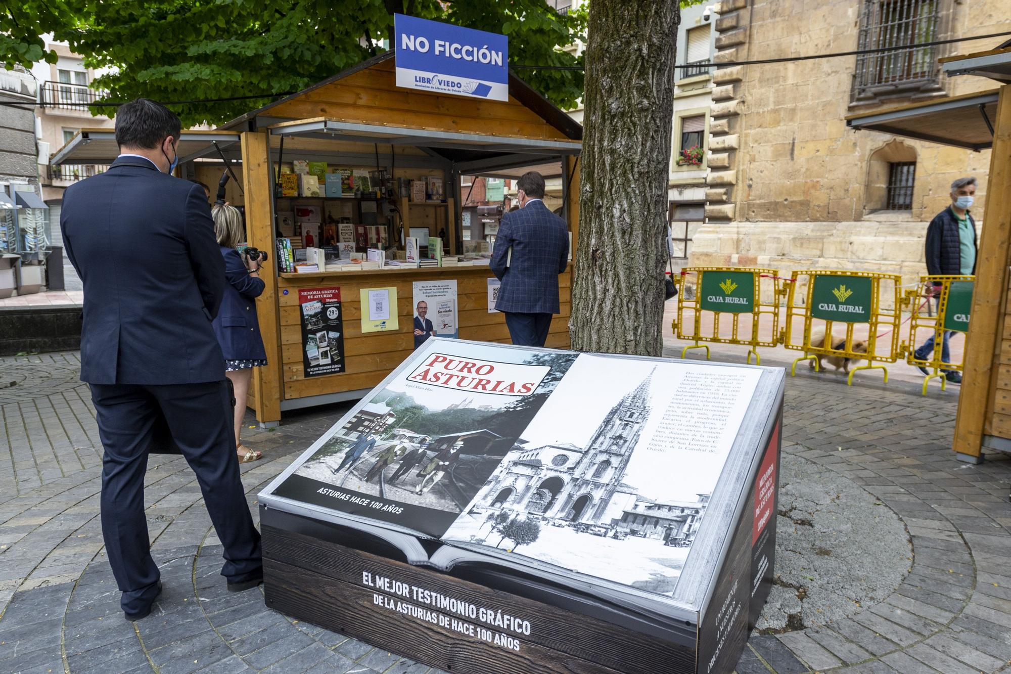 Inauguración de la feria Libroviedo