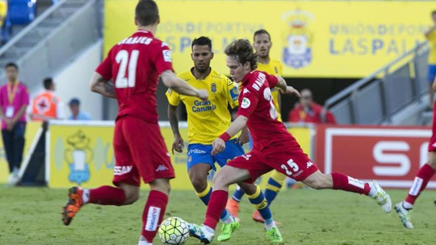 Halilovic en un duelo ante la UD Las Palmas.