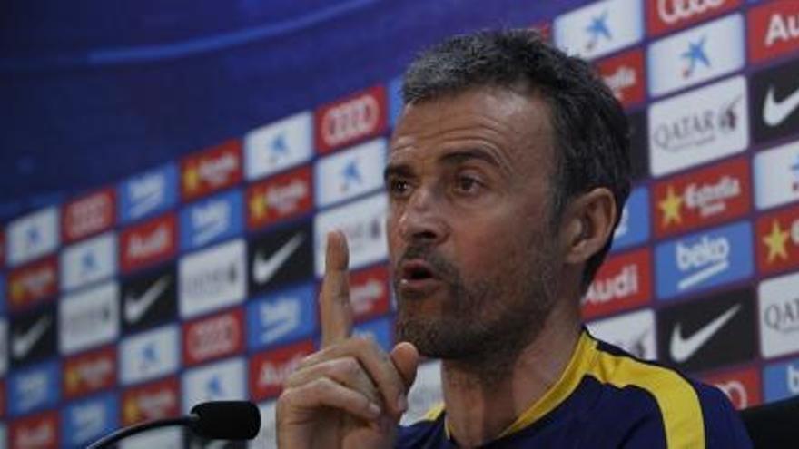 Luis Enrique: &quot;Si no els agrada el meu estil, m&#039;importa un rave&quot;