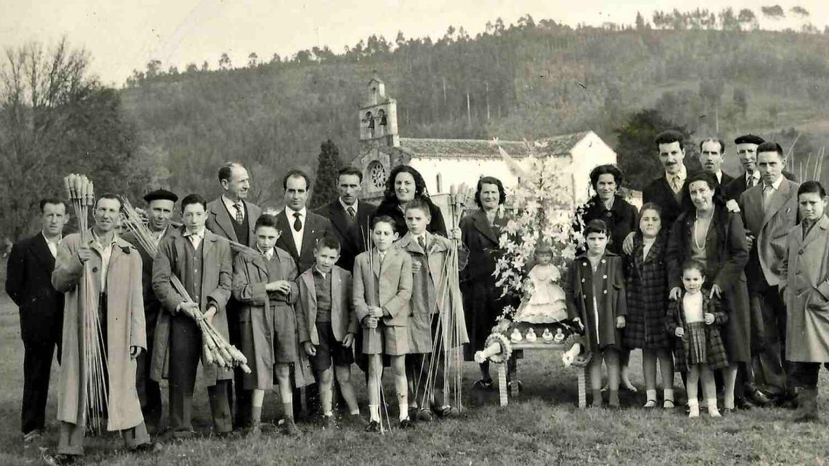 Así es la fiesta de los ramos de Seloriu, en Villaviciosa