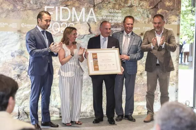 El homenaje a Pablo Junceda en la Feria de Muestras, en imágenes