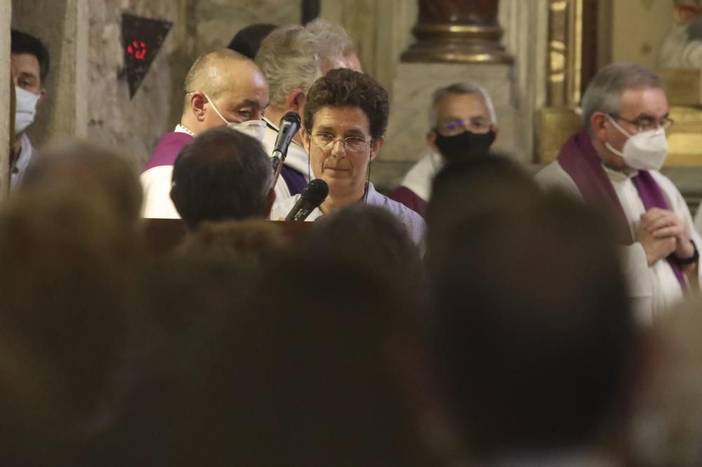 Funeral de José Manuel Feito, párroco de Miranda