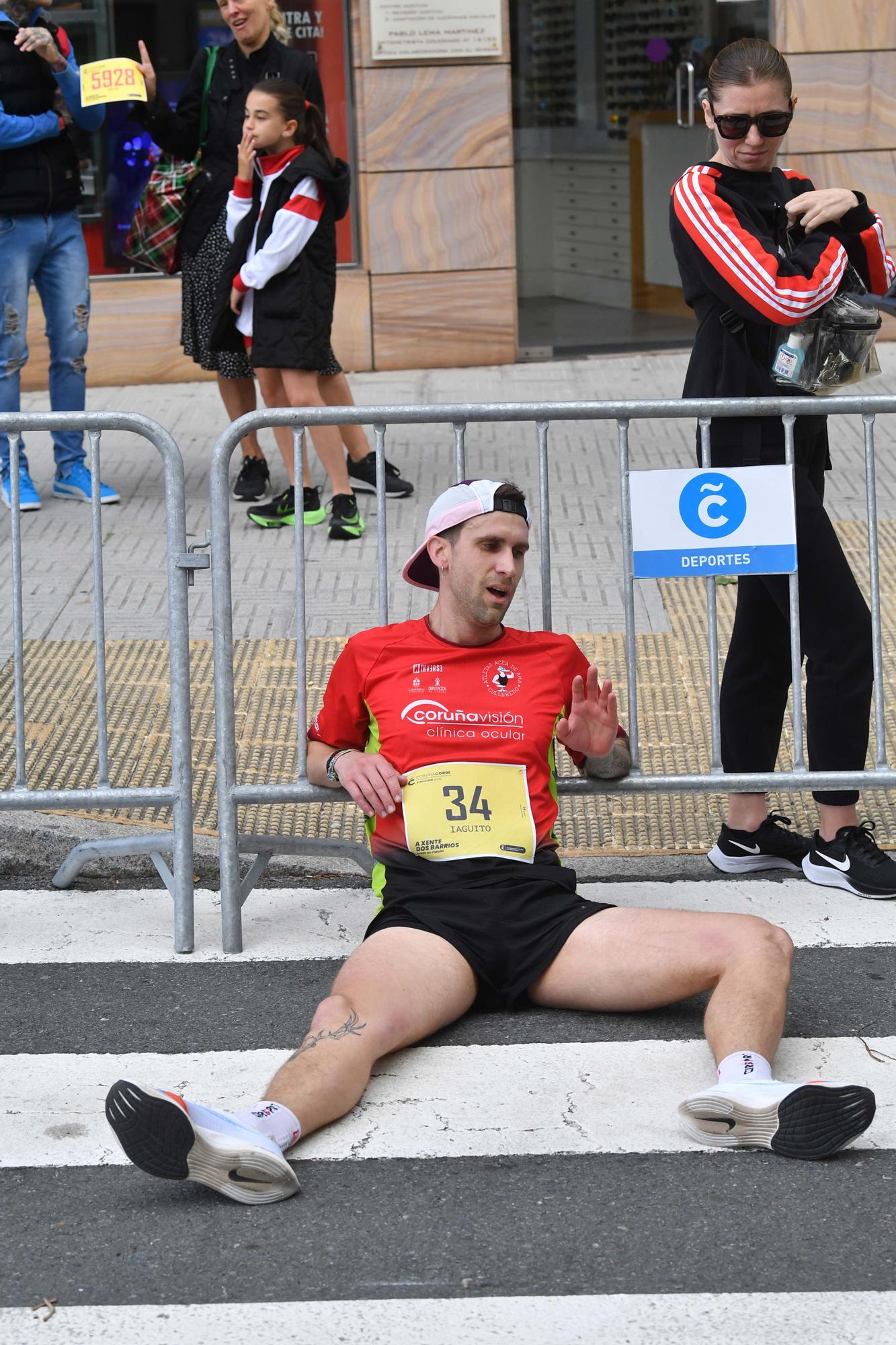 Carrera de Os Rosales del circuito Coruña Corre