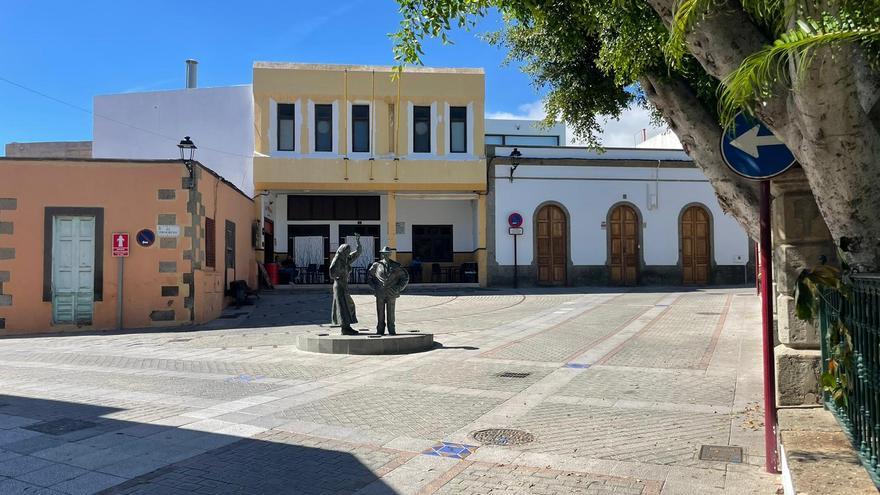 Vía libre al nuevo edificio del casino y al vial peatonal del casco de Agüimes