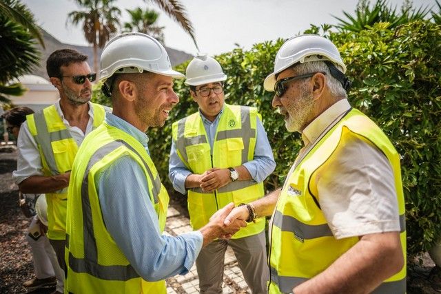 Visita a la desalinizadora de Adeje