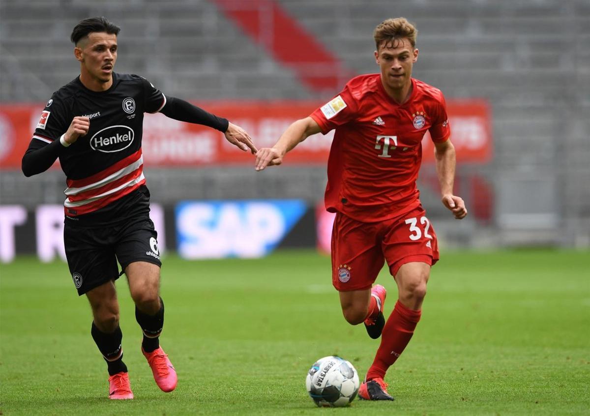 Las imágenes del Bayern Múnich vs Fortuna Düsseldorf