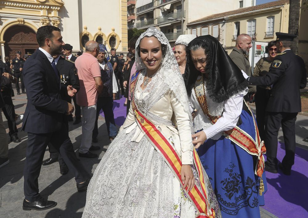 Así ha transcurrido el acto institucional de la Policía Local en el Port de Sagunt