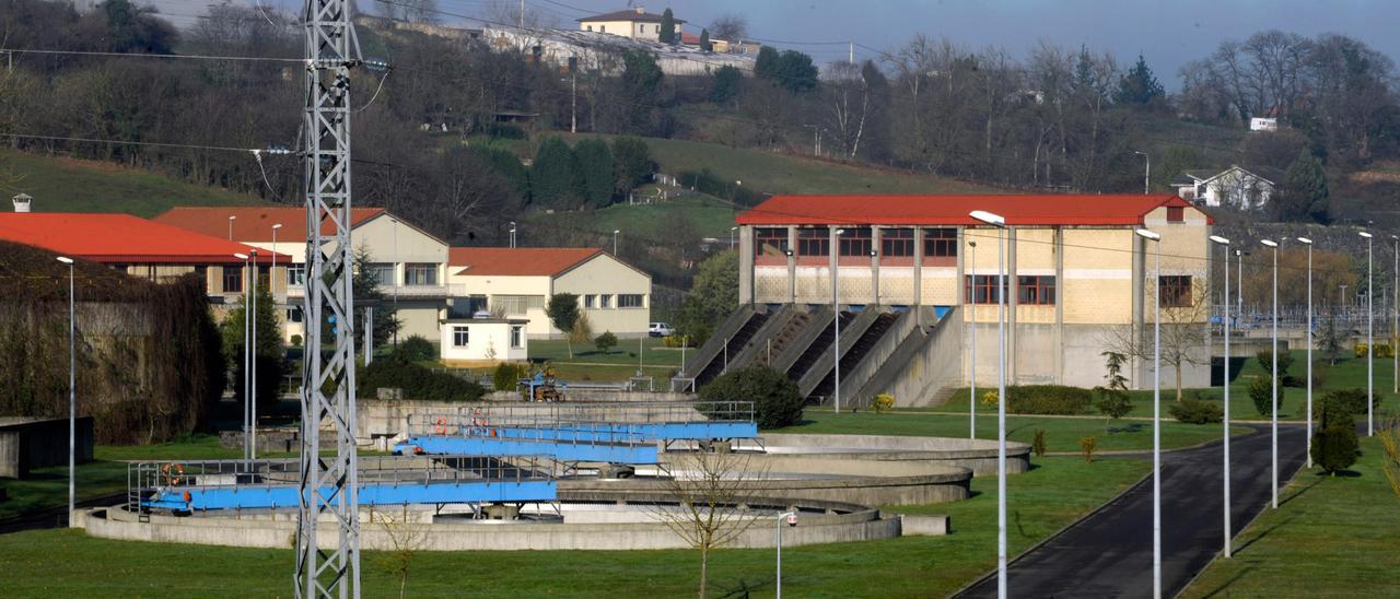 Estación depuradora de aguas de Villapérez (Oviedo).