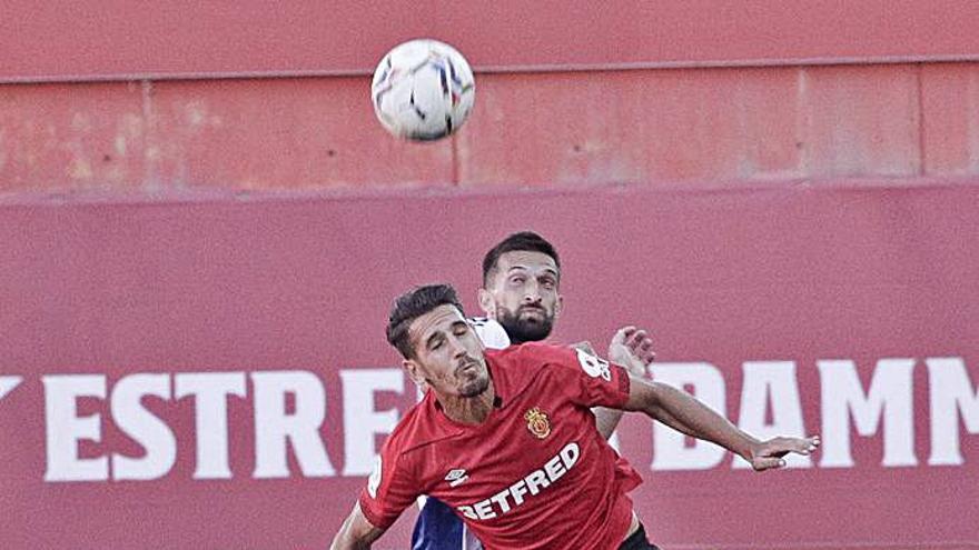Álex Alegría, en el partido contra el Sabadell.