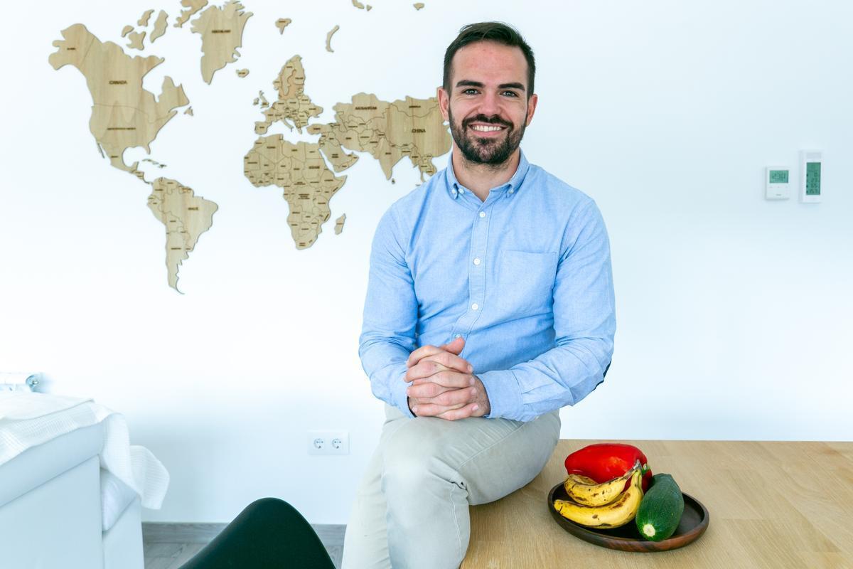 El nutricionista Álex Yáñez.