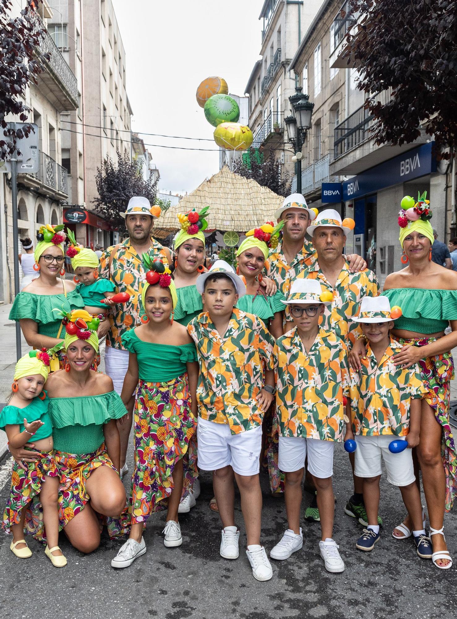 Los cielos se abrieron en Redondela para el Carnaval de Verano