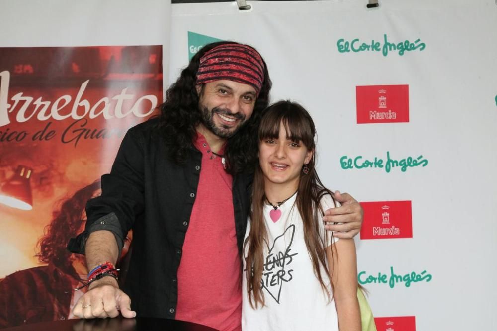 Firma de discos de El Arrebato en El Corte Inglés de Murcia