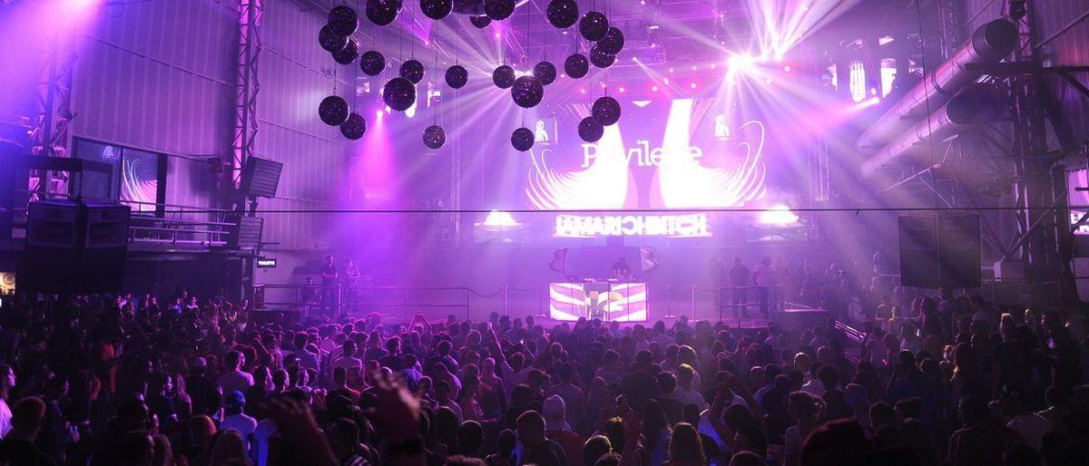 Una discoteca de Ibiza.