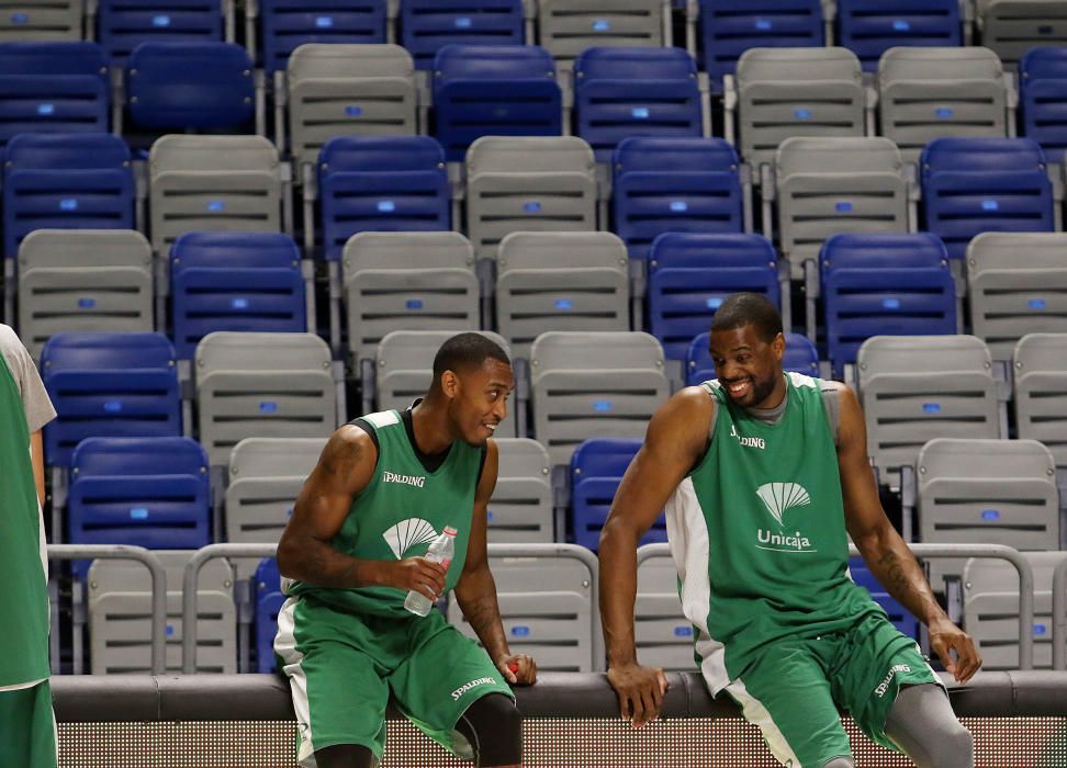 El Unicaja abre su entrenamiento al público