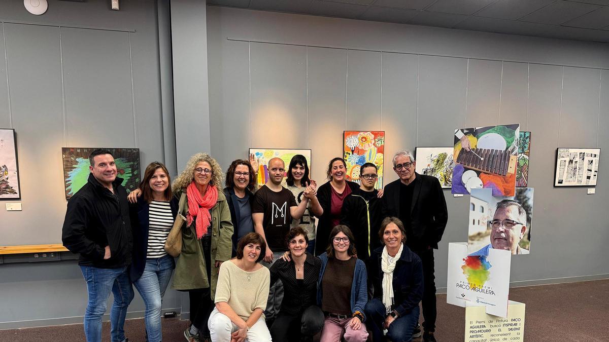 ‘L’Art de Viure’ de la fundació Ampans exposa les obres del primer Premi de pintura Paco Aguilera