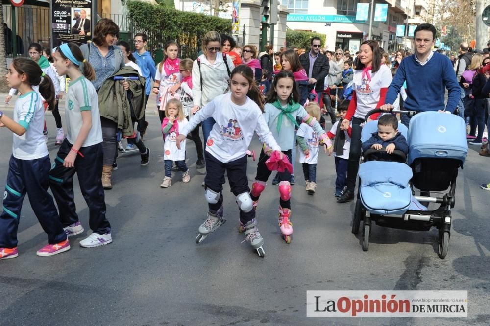 Marcha solidaria de Jesús-María por Haití