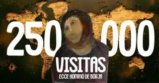 El Ecce Homo supera las 250.000 visitas desde que se diera a conocer