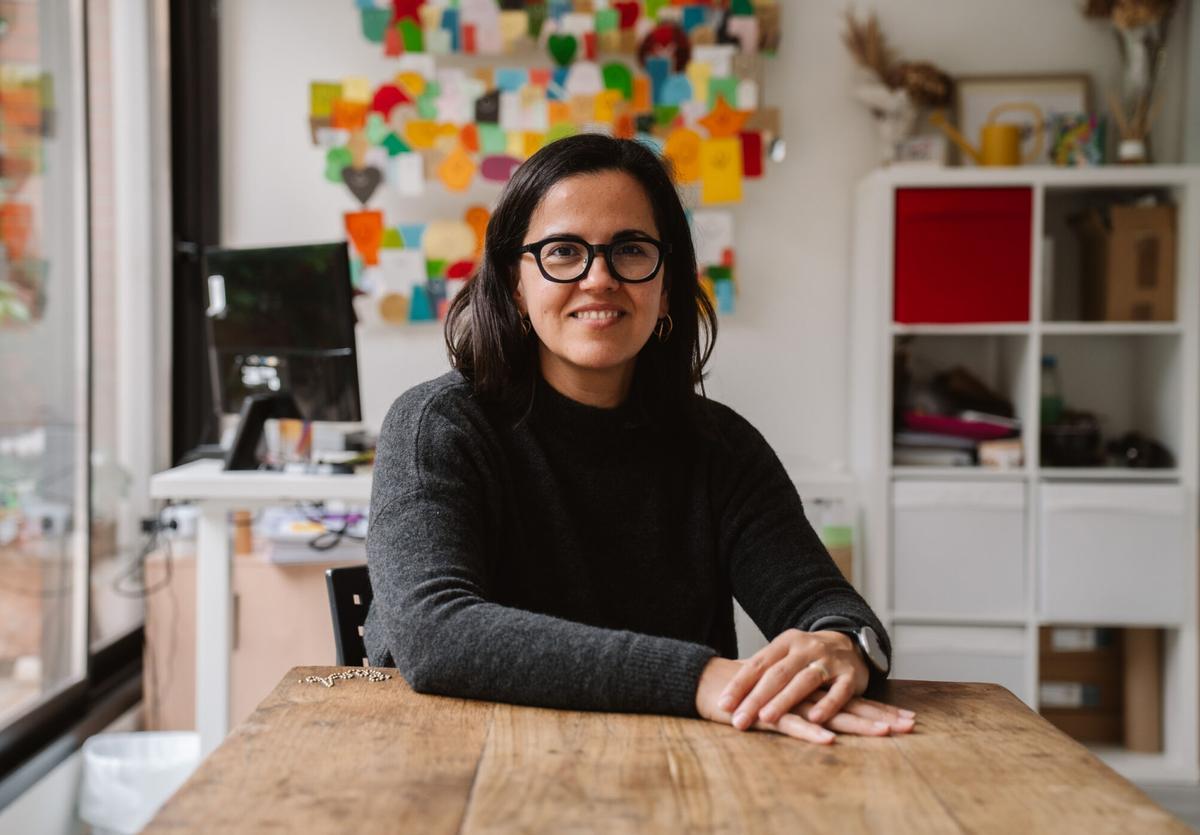 Beatriz Sigüenza, directora general de la Fundación Balia, en la sede en Madrid.