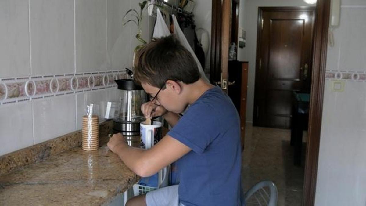 La mochila anticovid de Mauro