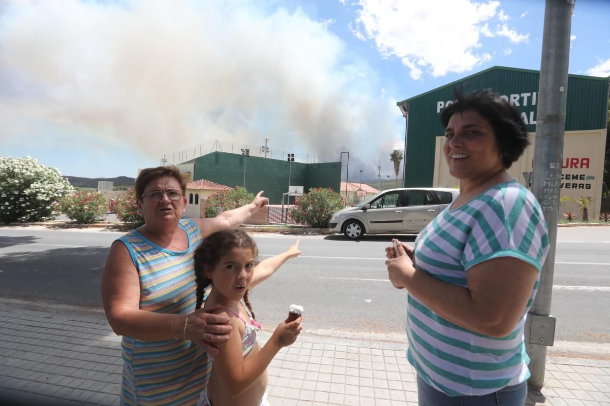 Incendio en la Serra Calderona