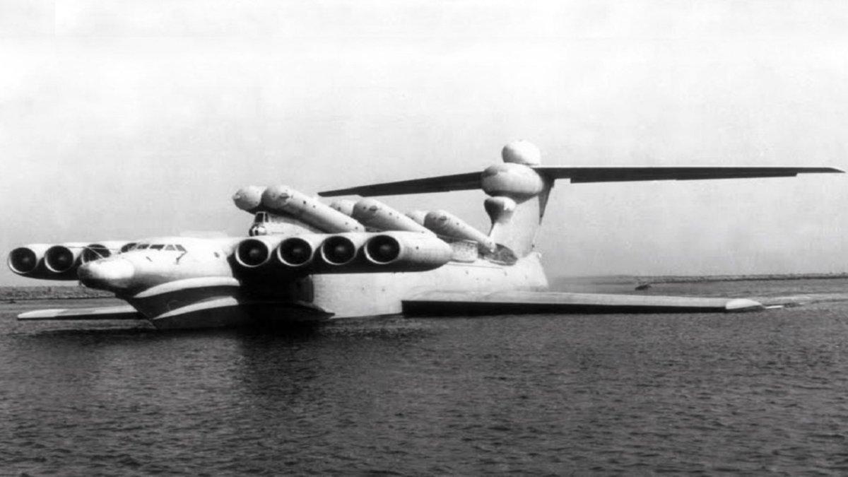 Ekranoplan, el híbrido entre avión y barco