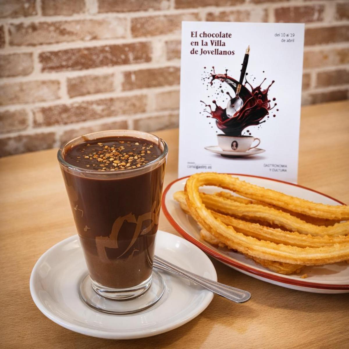 Chocolate con churros.