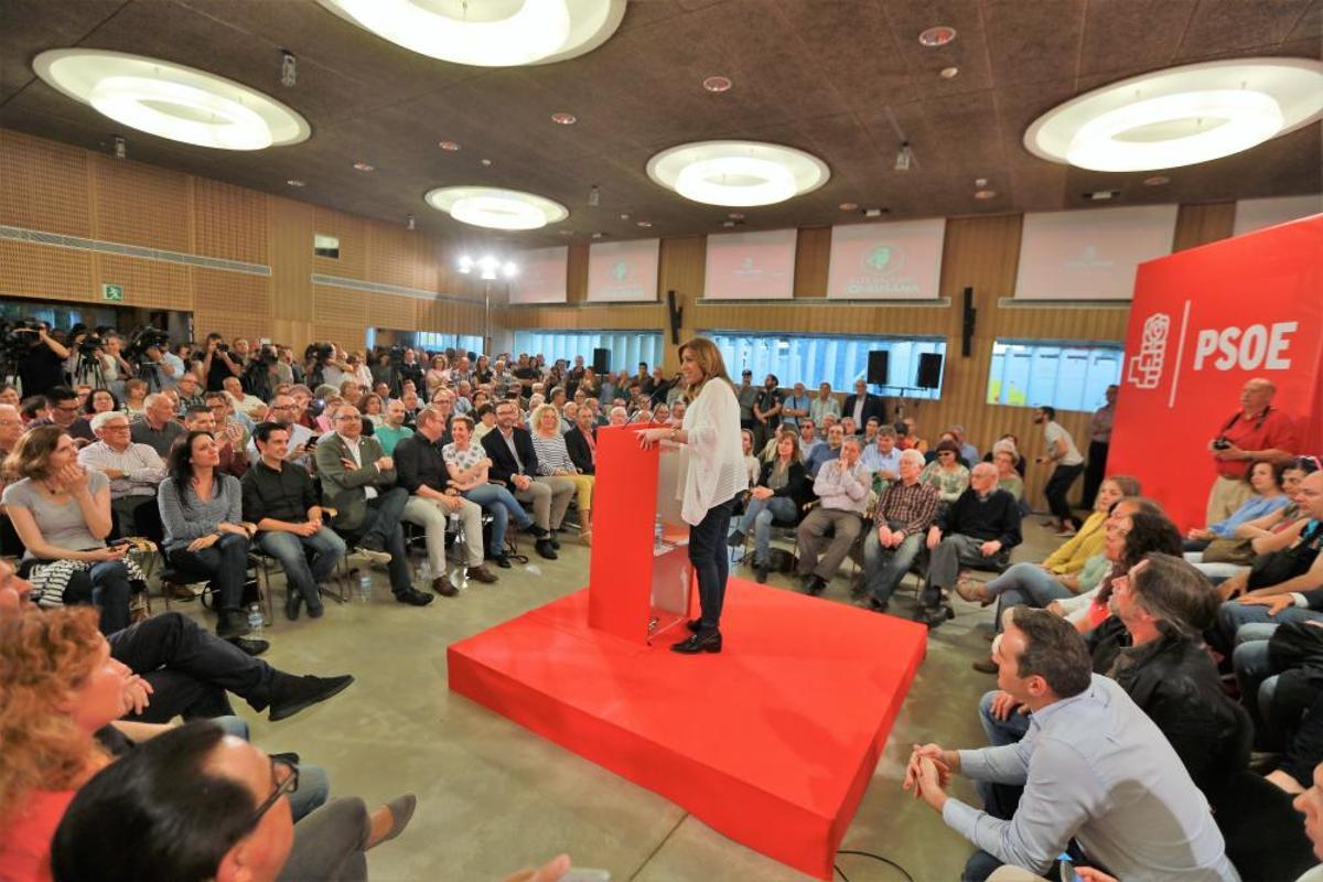 Susana Díaz, en Palma