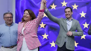 Juanma Moreno «Los españoles quieren un cambio en nuestro país»