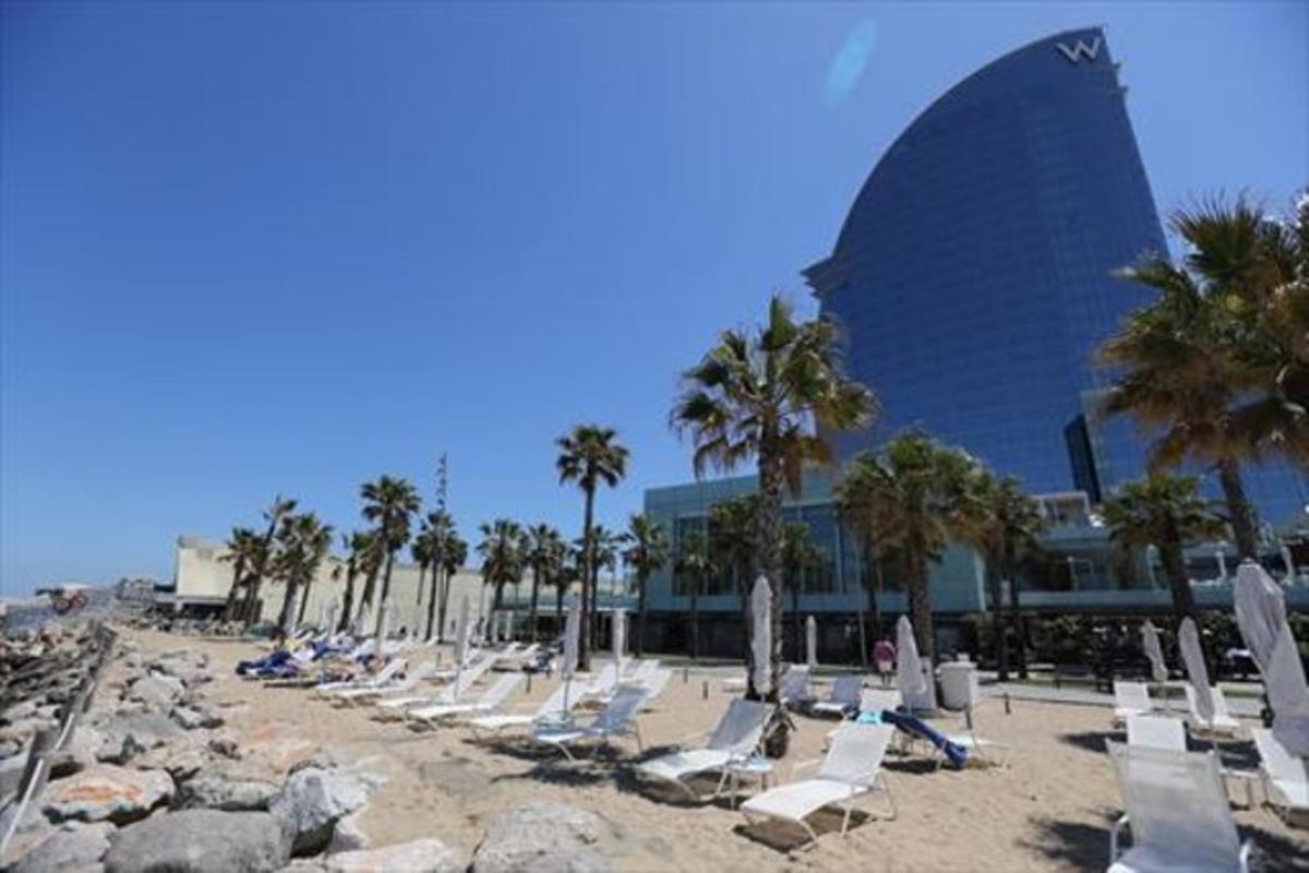 L’Hotel W de Barcelona, del grup Starwood. L’Hotel W de Barcelona, del grup Starwood.