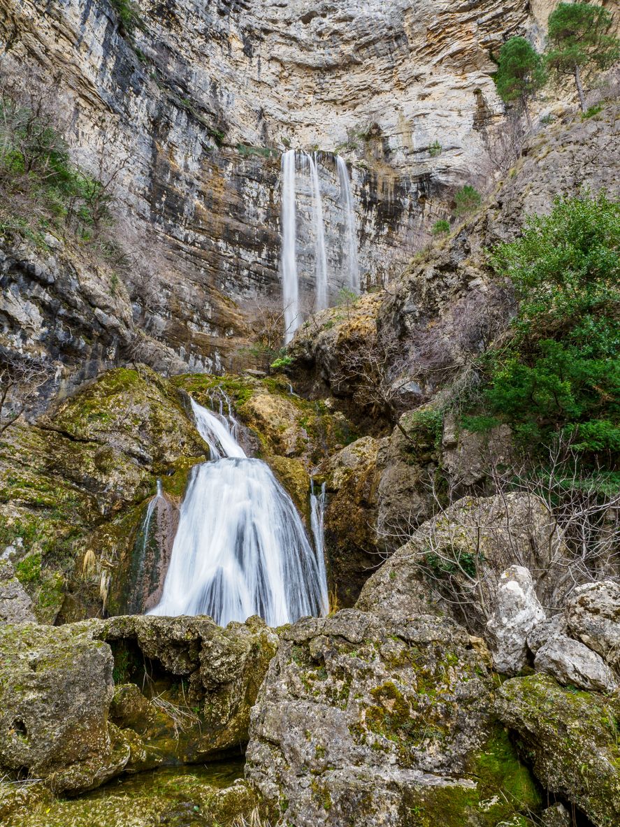 Nacimiento del Río Mundo., Albacete, Castilla la Mancha, España.