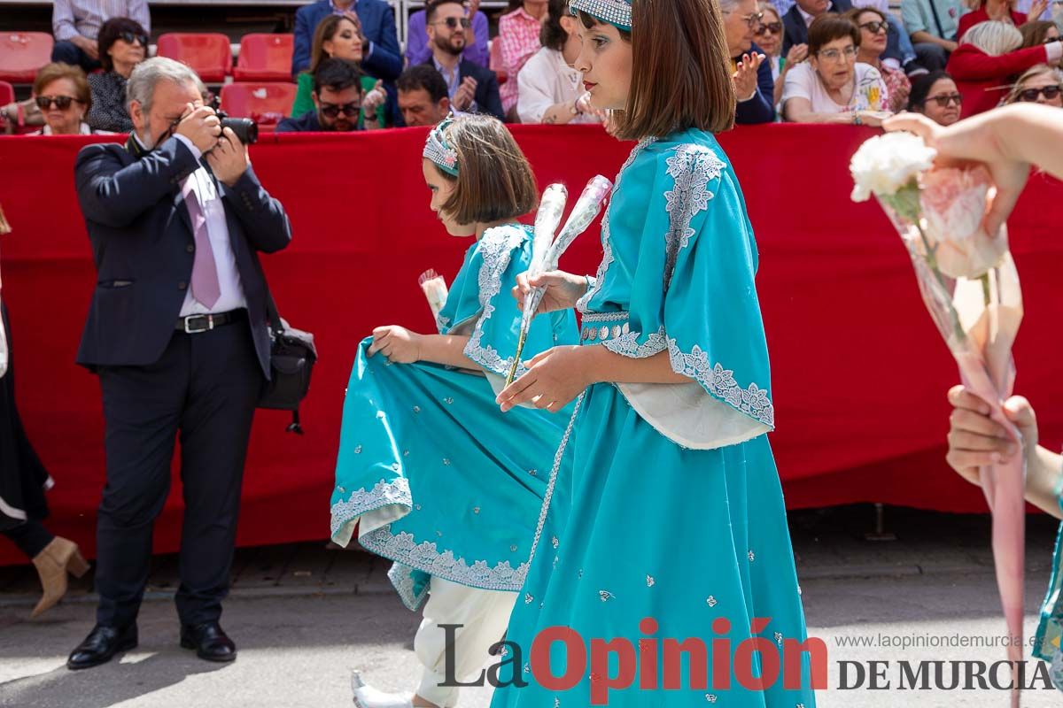 Desfile infantil del Bando Moro en las Fiestas de Caravaca