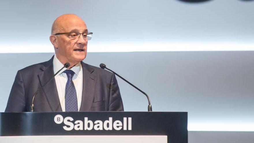 Josep Oliu, presidente de Banco Sabadell