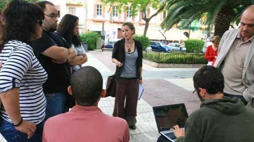 Imagen tomada de la reunión organizativa de hoy en Vara de Rey.