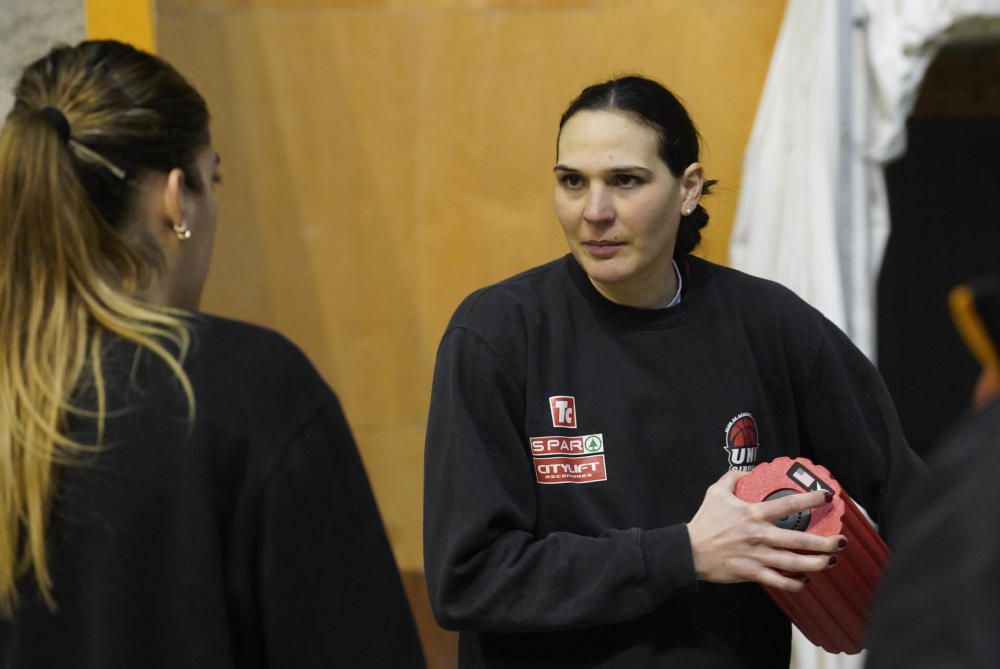 «Media Day» de l'Spar Citylift Girona abans de la Copa de la Reina