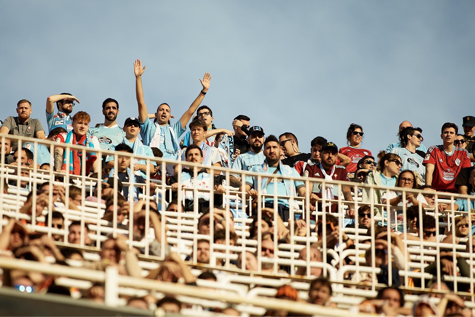 Las mejores imágenes del Valencia-Celta