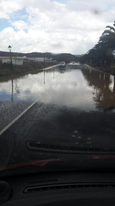 Lluvia en Lanzarote