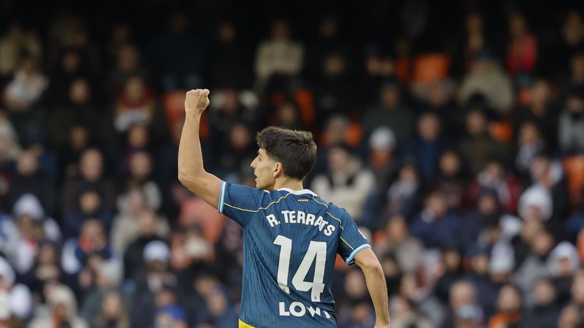 Terrats ‘responde’ al Getafe con su amor al Espanyol