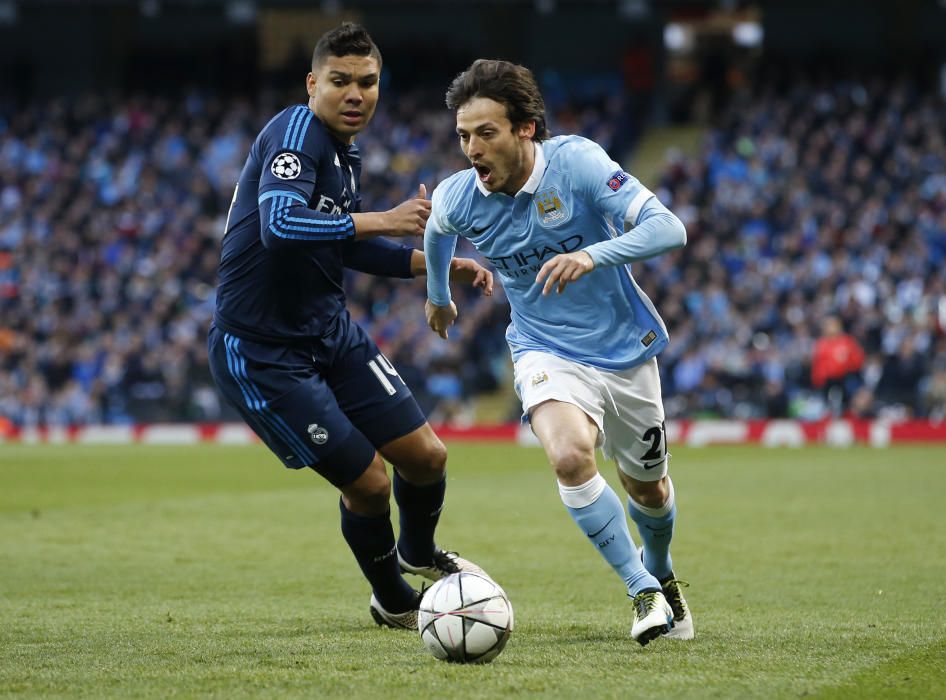 Imágenes del partido entre Manchester City y Real