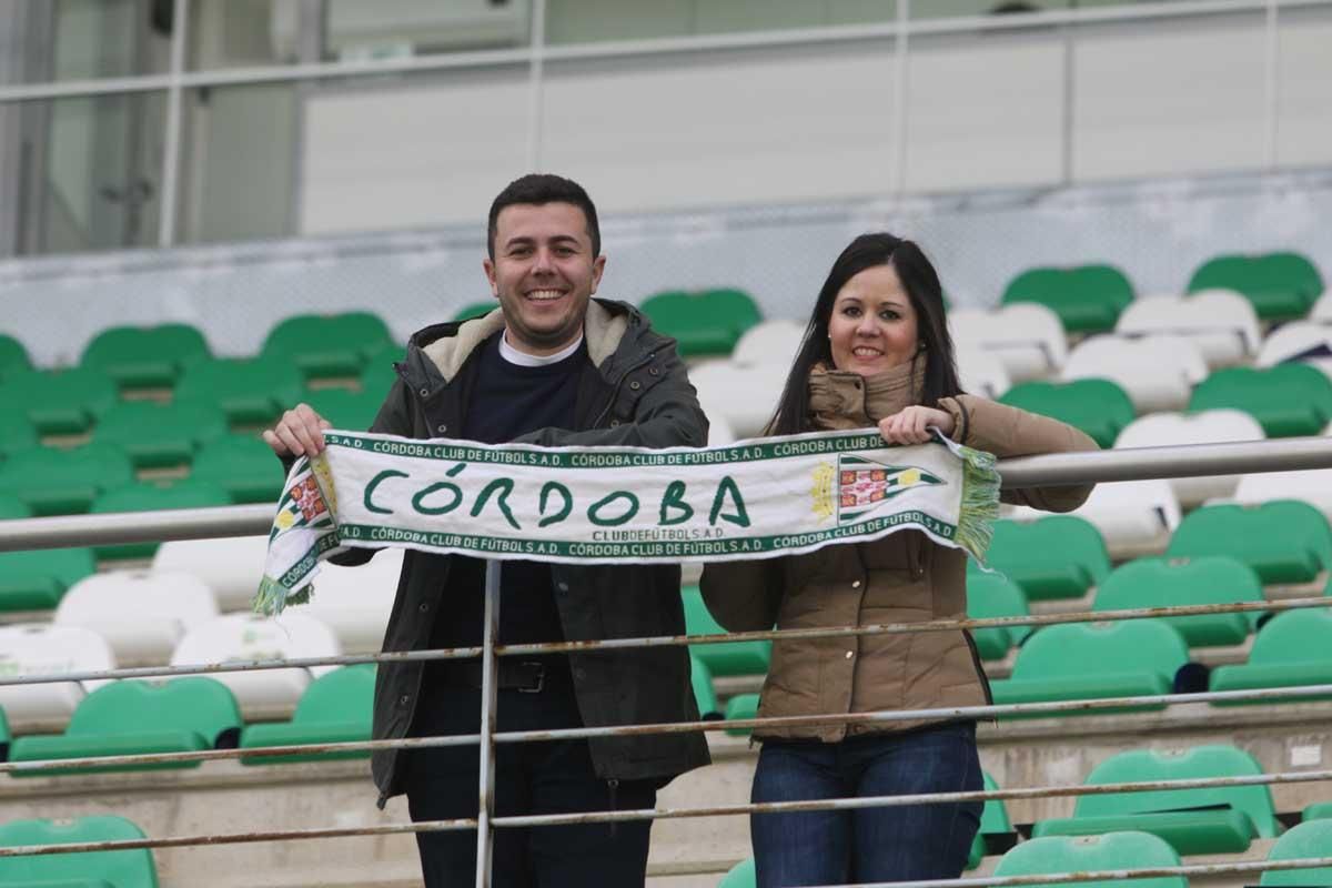 Así vivió la afición el empate del Córdoba ante el Oviedo