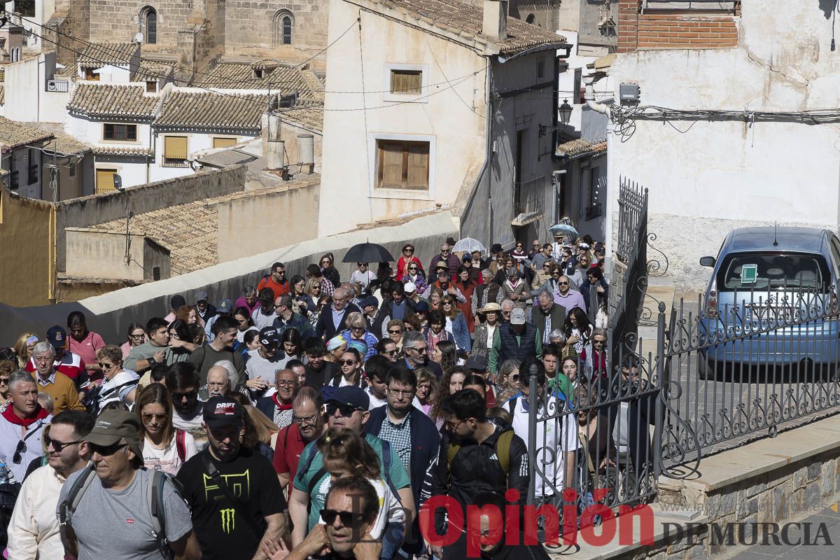 La vicaría de Cartagena, la UCAM, junto a asociaciones y peregrinos de toda España se ponen a los pies de la Vera Cruz