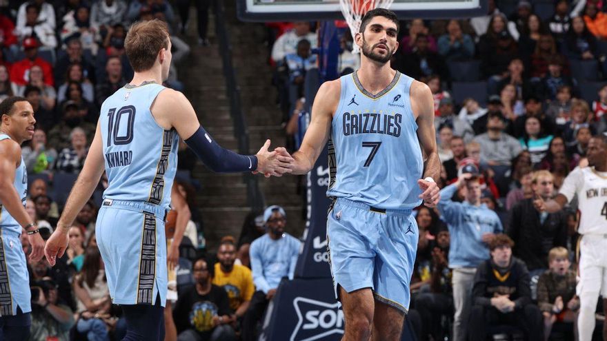 Aldama no pudo hacer nada en la derrota de Memphis en la NBA CUP