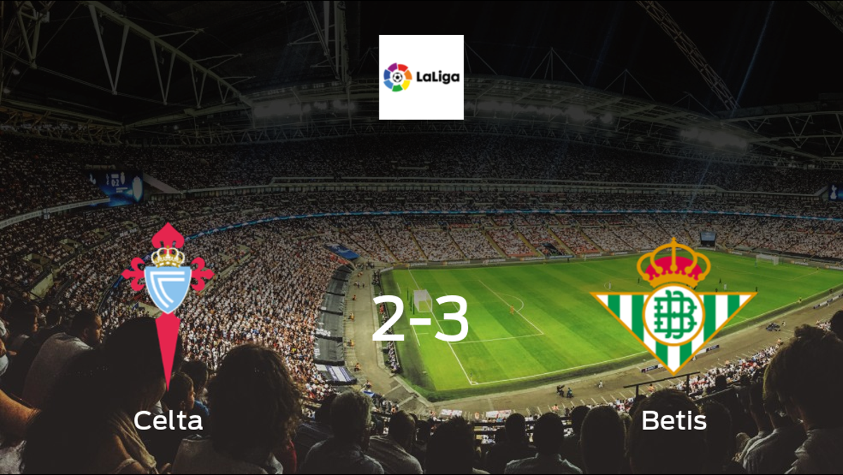 Real Betis score 3-2 in a win against Celta Vigo in the last game