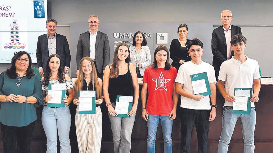 La UManresa reconeix els millors Treballs de Recerca de Batxillerat