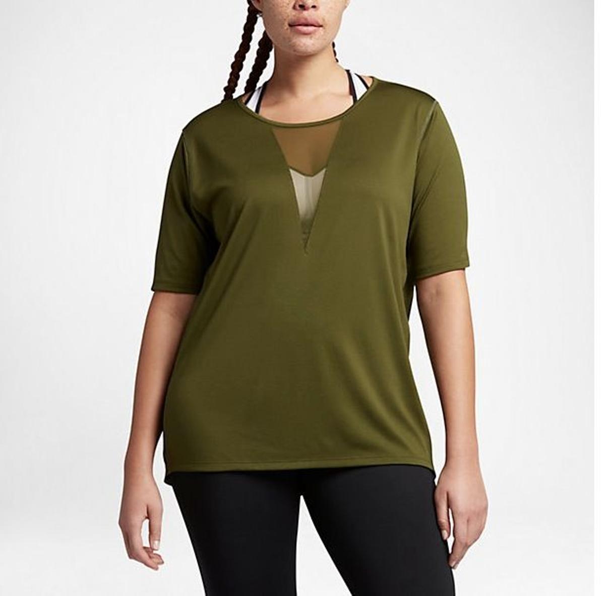 Nike 'Plus size': Camiseta verde