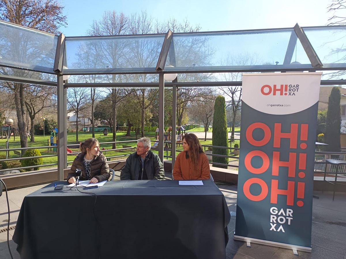 La roda de premsa de presentació del projecte